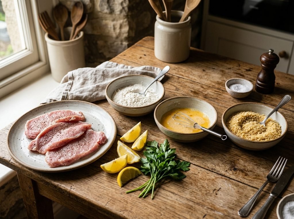 Crispy Austrian Pork Schnitzel