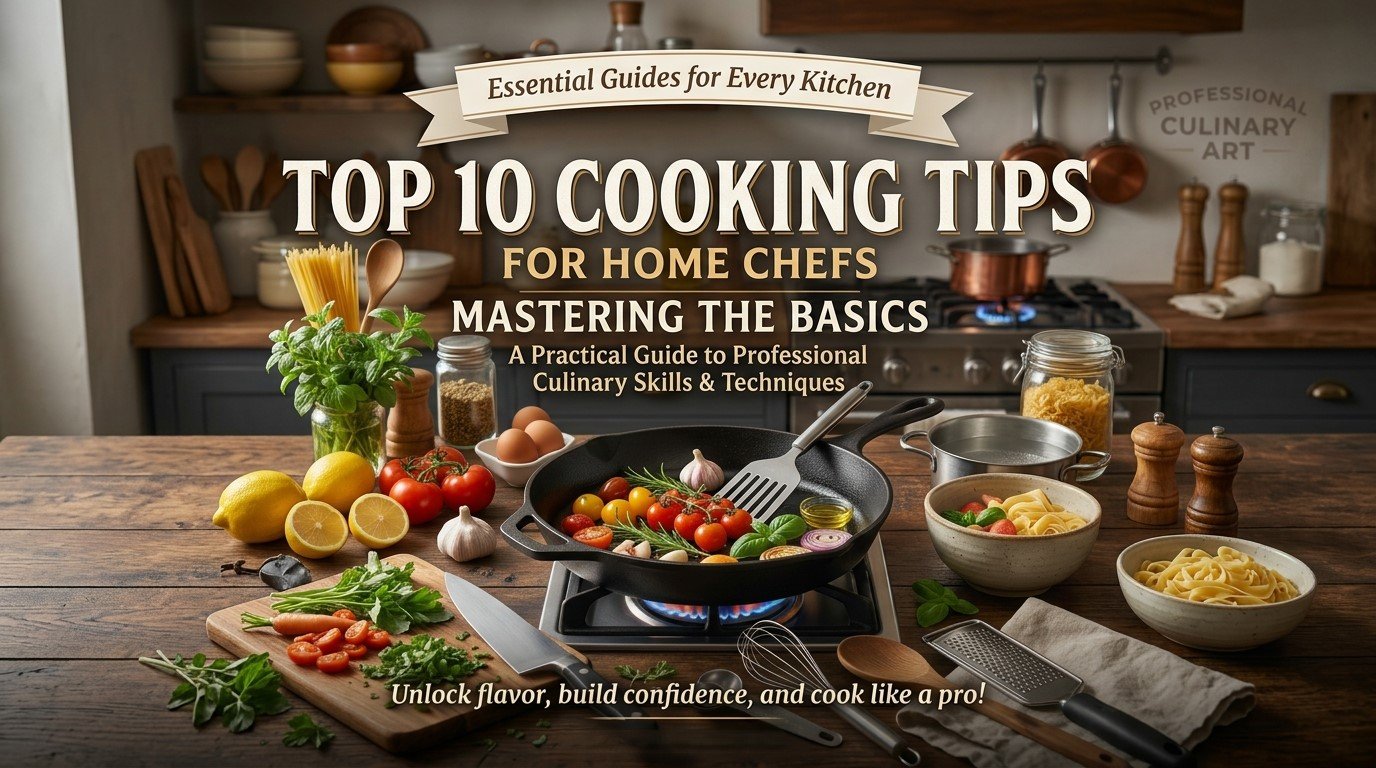 Top 10 Cooking Tips for Home Chefs Mastering the Basics