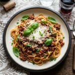Classic Italian Spaghetti Bolognese