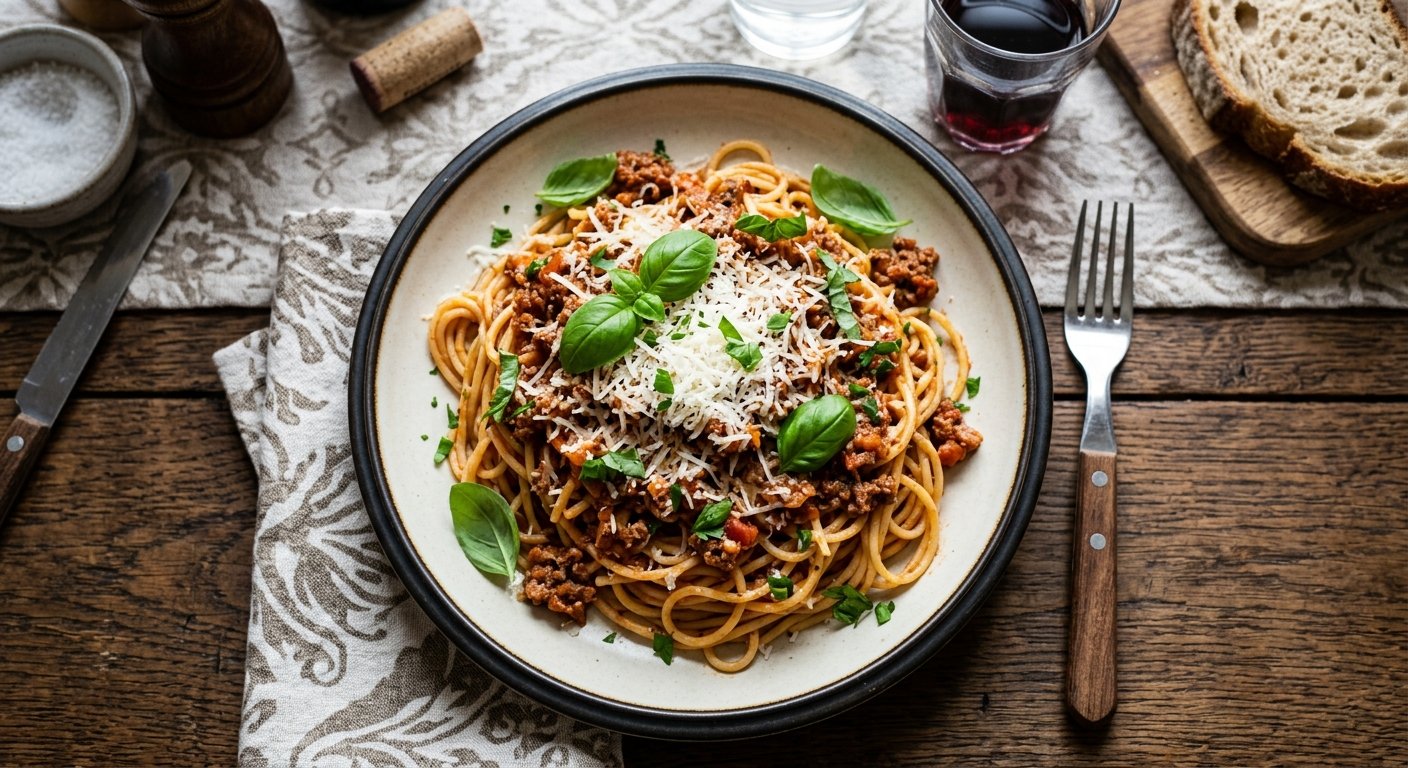 Classic Italian Spaghetti Bolognese